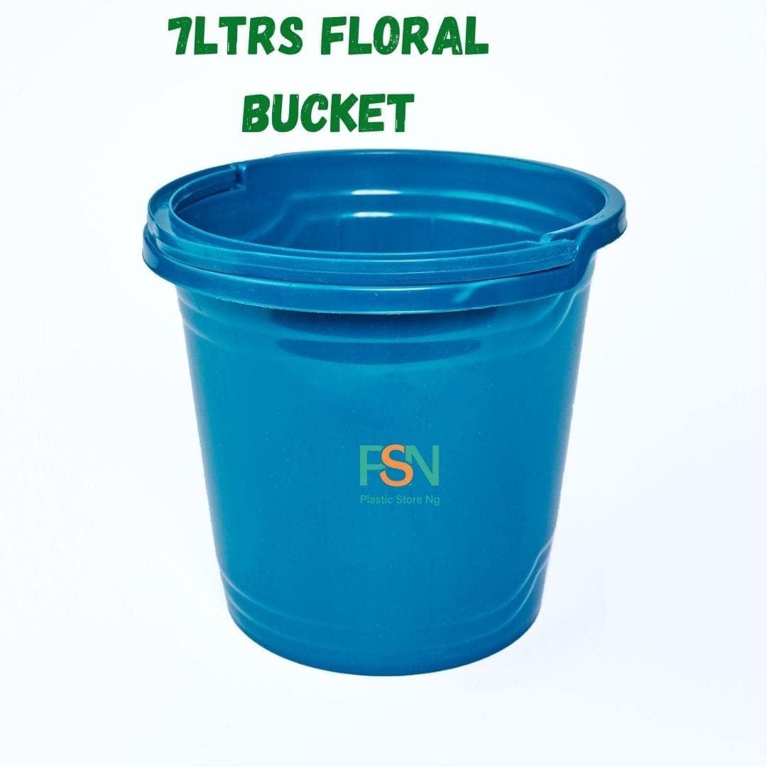 7LTR Floral Bucket (dozen) - Image 2