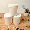 1LTR Supreme white Container (per dozen)