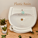 Plastic wash hand basin (per piece)