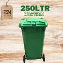 250LTR Dustbin without Pedal (per piece)