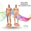 Male full body mannequin + Detachable Spider head