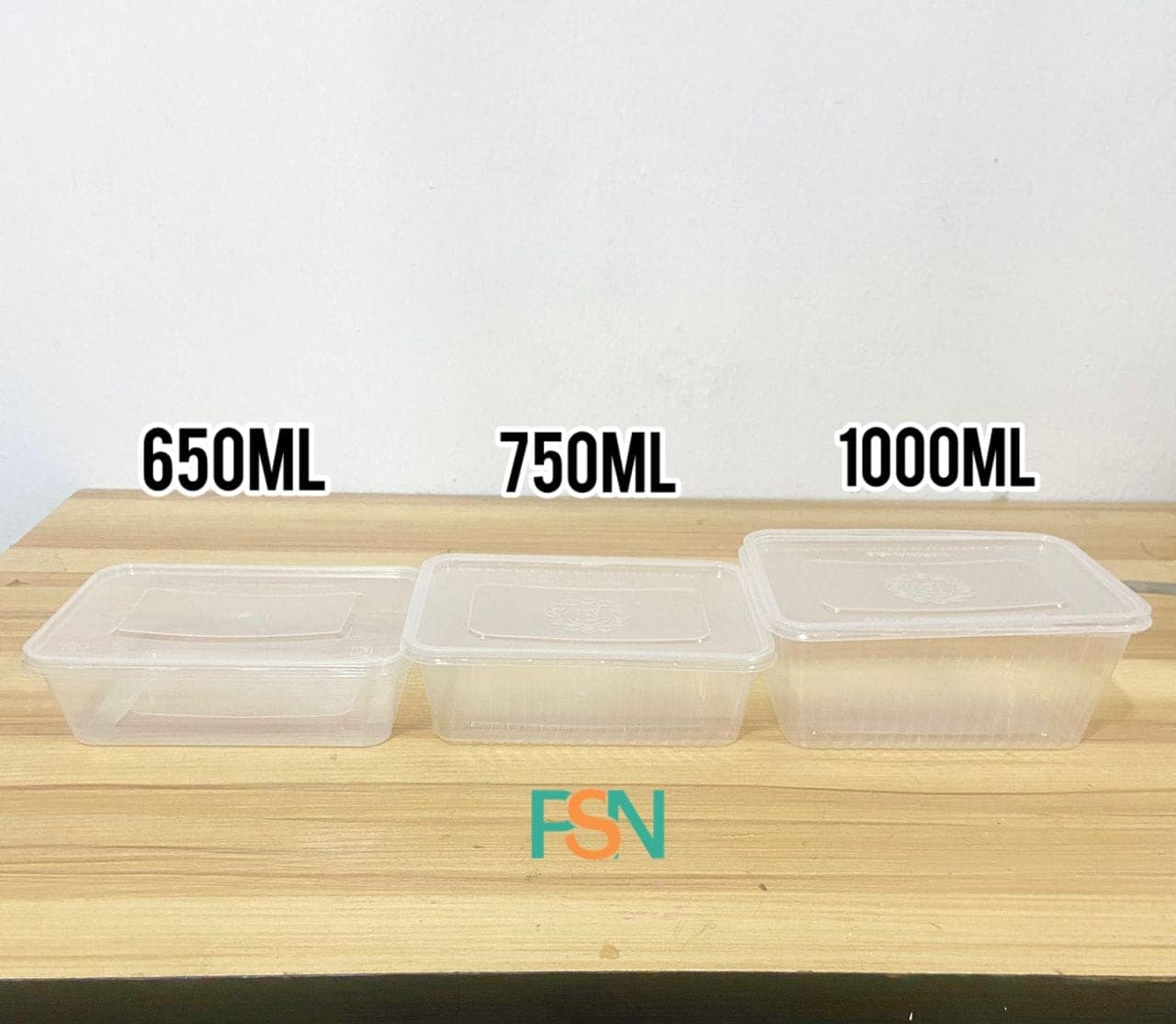650ml Food Container (per pack-100pcs) - Image 2