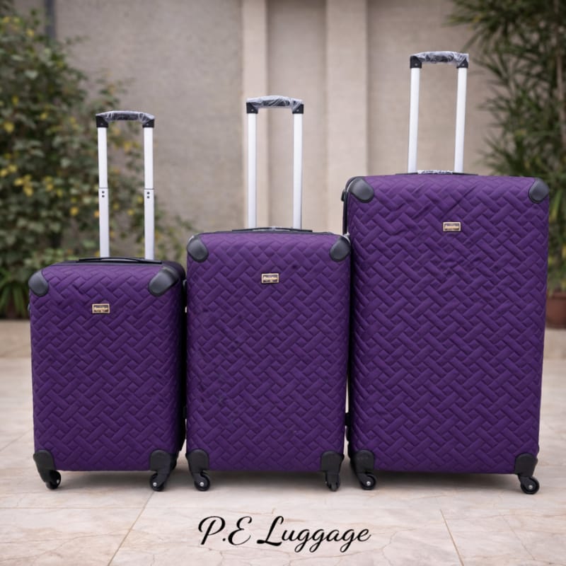 P.E luggage lightweight durable travel bags
